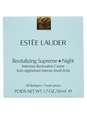 ESTEE LAUDER Revitalizing Supreme + Night Intensive Cream 1.7 oz PACK OF 2